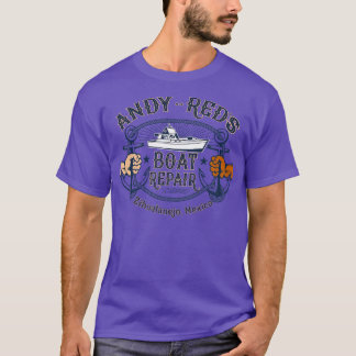Andy Reds Boat Repair from Shawshank Redemption T-Shirt