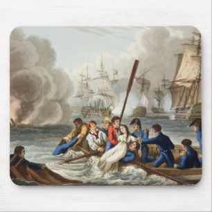 Anecdote at the Battle of Trafalgar Mouse Mat