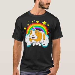 Aneisha Guinicorn Guinea Pig Unicorn Rainbow Gift T-Shirt