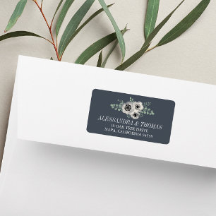 Anemone and Eucalyptus Floral Return Label
