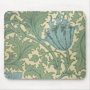 'Anemone' design (textile) Mouse Mat