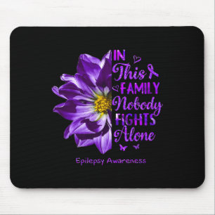 Anemone Epilepsy Awareness Costumes Nobody Fights Mouse Mat