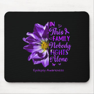Anemone Epilepsy Awareness Costumes Nobody Fights  Mouse Mat
