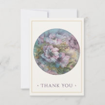 Anemone Floral Thank You | Elegant Appreciation