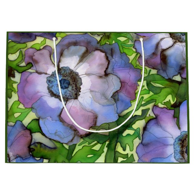 Anemone Gift Bag - Large, Matte (Front)