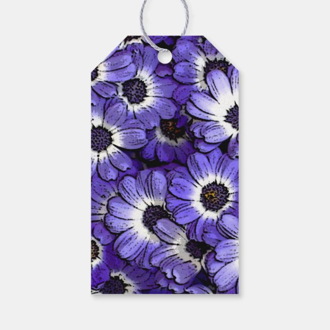 Anemone Gift Tags (Back)