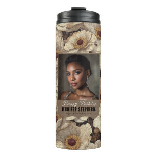 Anemone Inspired 60Th Birthday Presents For Mother Thermal Tumbler