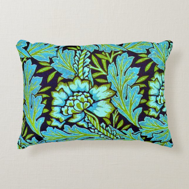 Anemone pattern by William Morris, Decorative Cushion (Front)