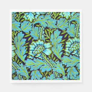 Anemone pattern by William Morris, Napkin