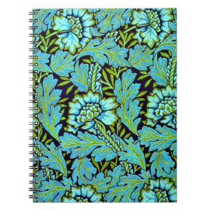 Anemone pattern by William Morris, Notebook