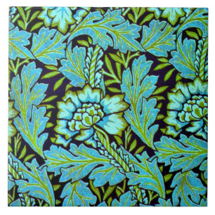 Anemone pattern by William Morris, Tile