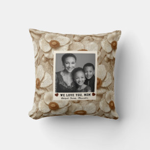 Anemones Bouquet Mummy Daughter Room Decor Classic Cushion