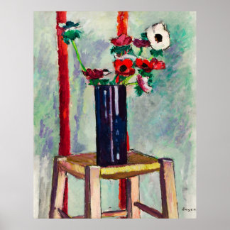 Anemones (c. 1910–1912) - Henry Lyman Saÿen Poster