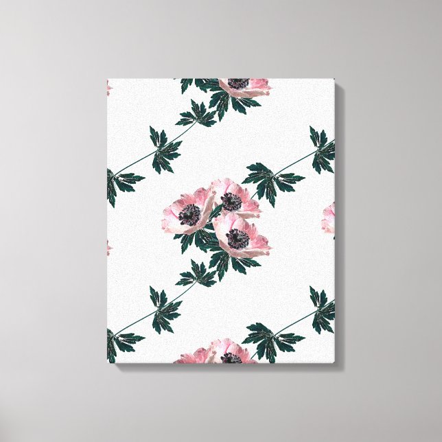 Anemones. Canvas Print (Front)