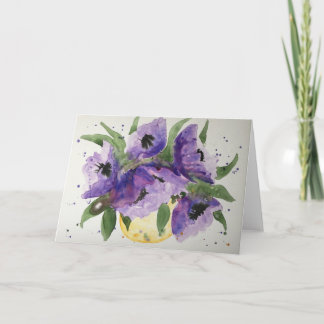 Anemones Greeting Card