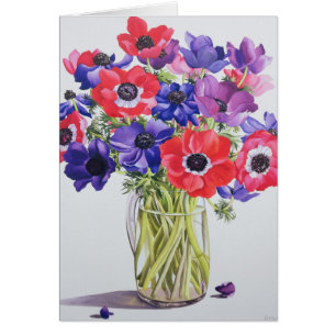 Anemones in a glass jug 2007