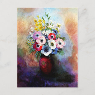 Anemones - Odilon Redon Postcard