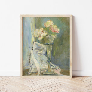 Anémones Roses   Berthe Morisot Poster
