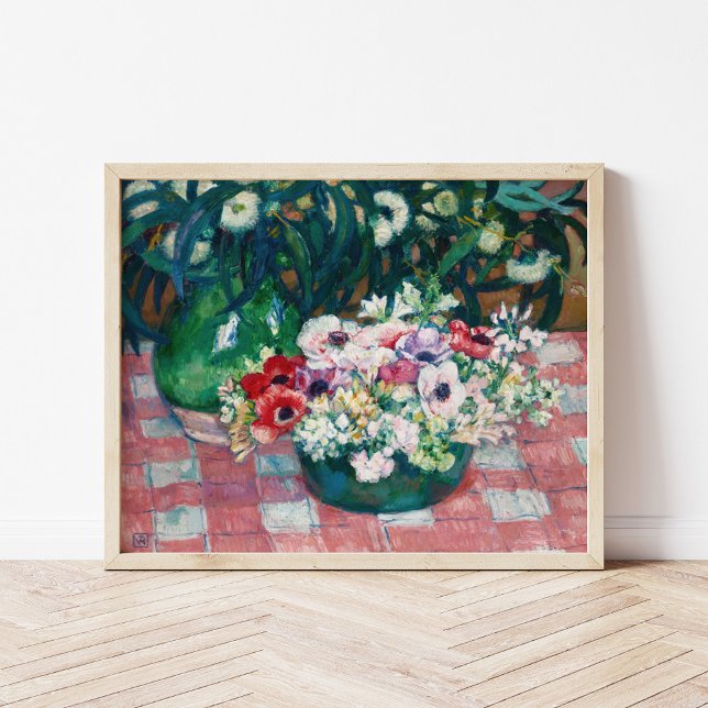 Anémones | Theo van Rysselberghe Poster (Creator Uploaded)