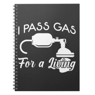 Anesthesiologist Anesthesia Nurse Anesthetists Gas Notebook