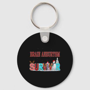 Aneurysm Awareness 11 Key Ring