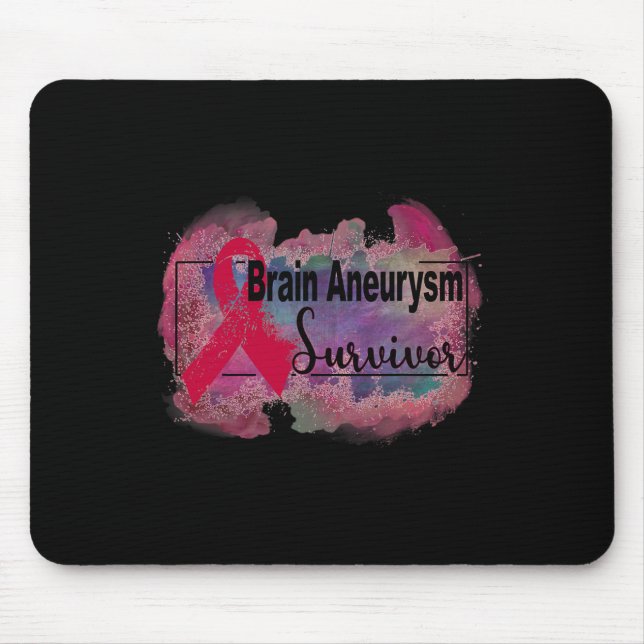 Aneurysm Awareness 8  Mouse Mat (Front)
