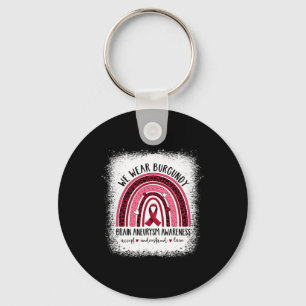 Aneurysm Awareness Apparel Awesome Tee Key Ring