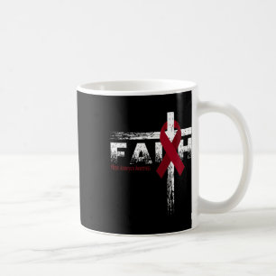 Aneurysm Awareness Christian Faith And Cross Coffee Mug