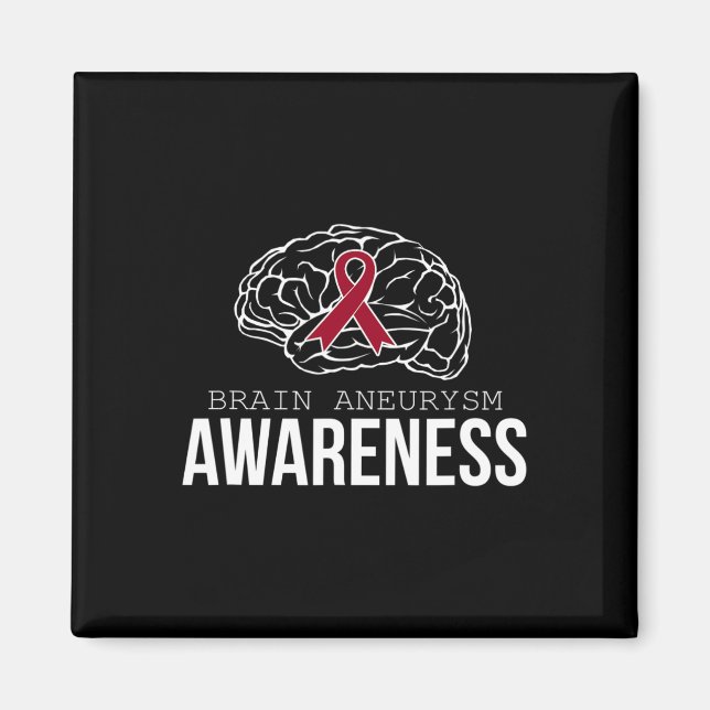 Aneurysm Awareness For Men  Magnet (Front)
