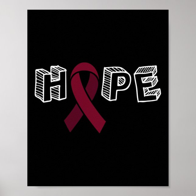 Aneurysm Awareness Hope  Poster (Front)