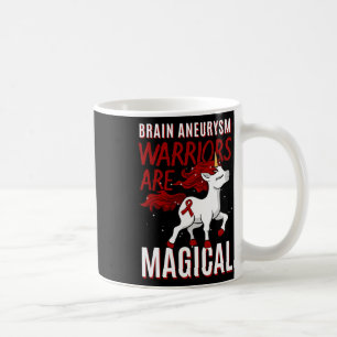 Aneurysm Awareness Unicorn Supporter Intracranial Coffee Mug