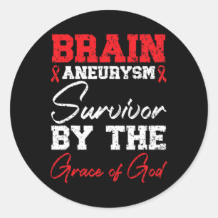 Aneurysm Survivor Medical Condition Aneurysm Aware Classic Round Sticker