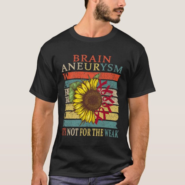 Aneurysm Warrior 2  T-Shirt (Front)