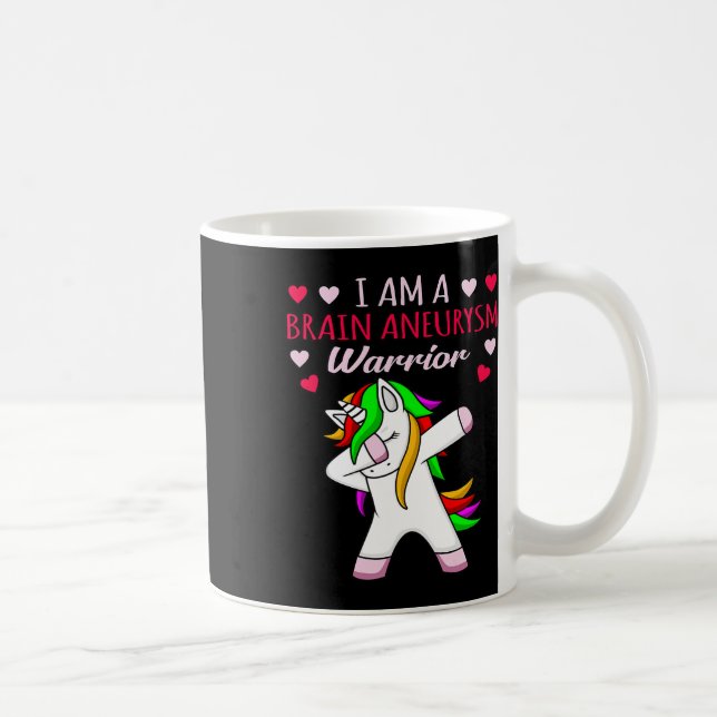 Aneurysm Warrior Awareness Month Support Graphic  Coffee Mug (Right)
