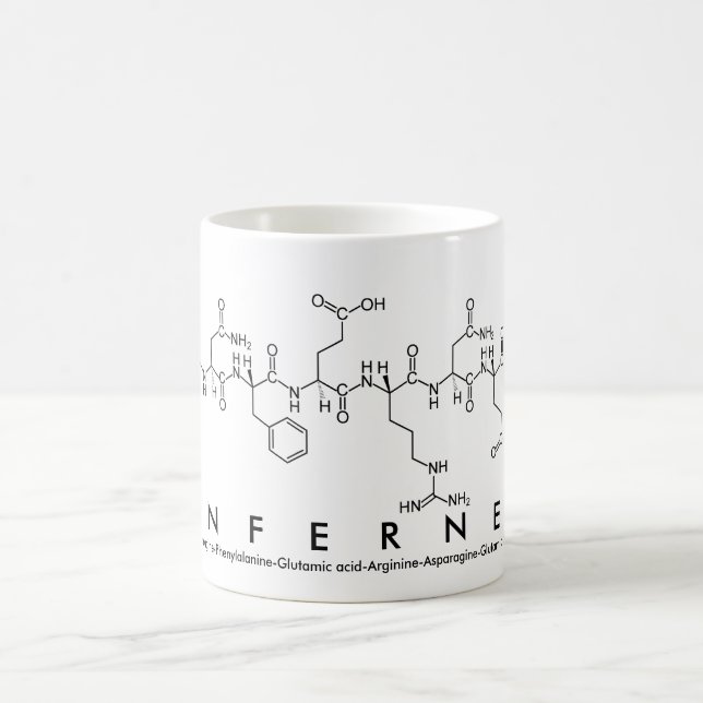 Anfernee peptide name mug (Center)