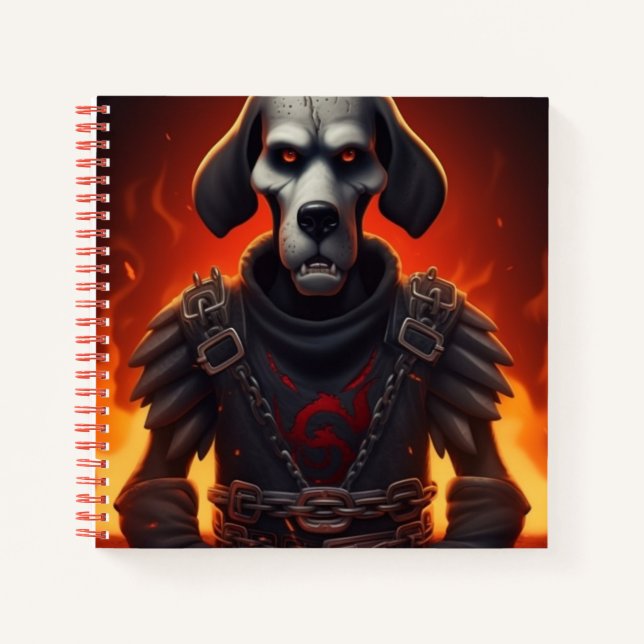 Ange Dog Notebook (Front)