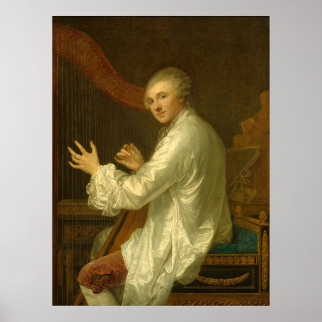 Ange Laurent - Jean-Baptiste Greuze Fine Art Poster (Front)