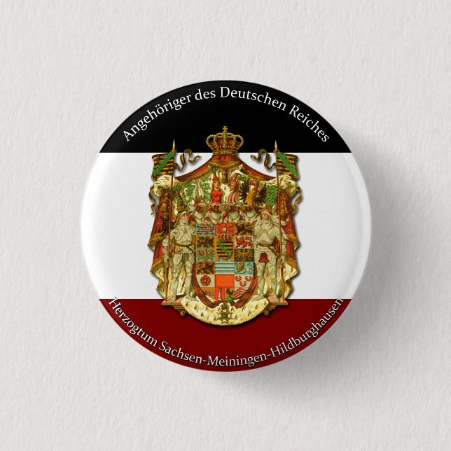 Angehöriger des Deutschen Reiches 3 Cm Round Badge (Front)