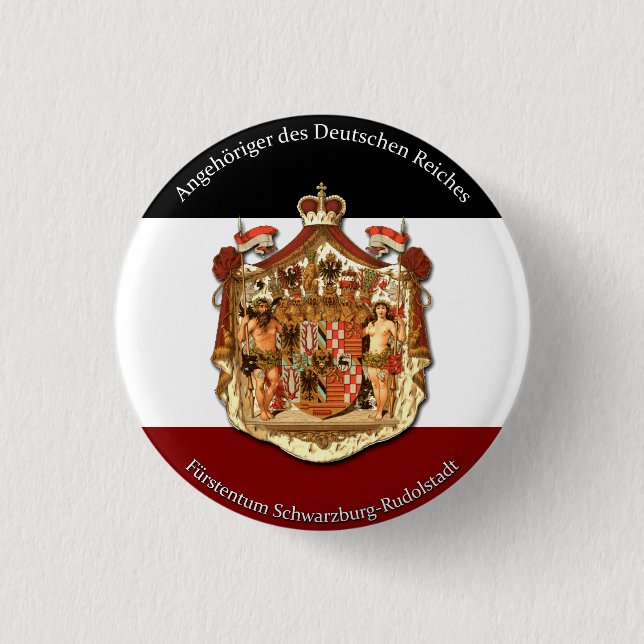 Angehöriger des Deutschen Reiches 3 Cm Round Badge (Front)
