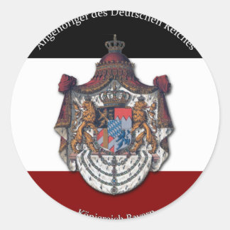 Angehöriger des Deutschen Reiches Classic Round Sticker