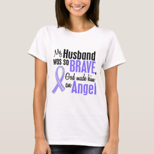Angel 1 Husband Oesophageal Cancer T-Shirt