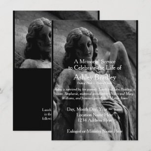 Angel 1 Memorial Service Funeral Announcement
