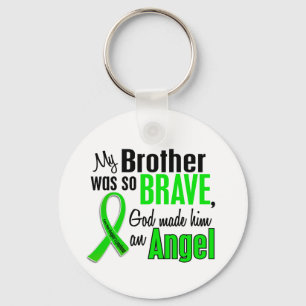 Angel 1 Non-Hodgkins Lymphoma Brother Key Ring