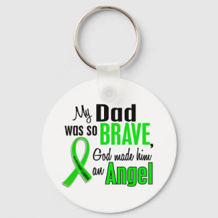 Angel 1 Non-Hodgkin's Lymphoma Dad Key Ring