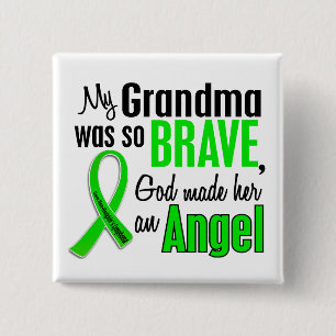 Angel 1 Non-Hodgkin's Lymphoma Grandma 15 Cm Square Badge
