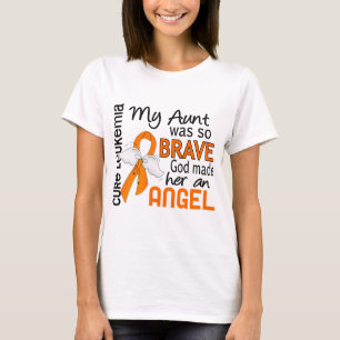 Angel 2 Aunt Leukaemia T-Shirt