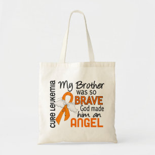 Angel 2 Brother Leukaemia Tote Bag