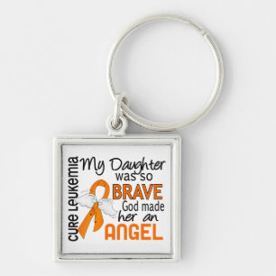 Angel 2 Daughter Leukaemia Key Ring