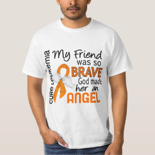 Angel 2 Friend (Femal) Leukaemia T-Shirt