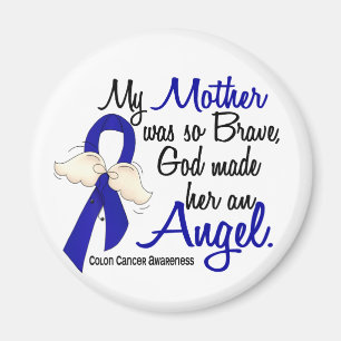Angel 2 Mother Colon Cancer Magnet